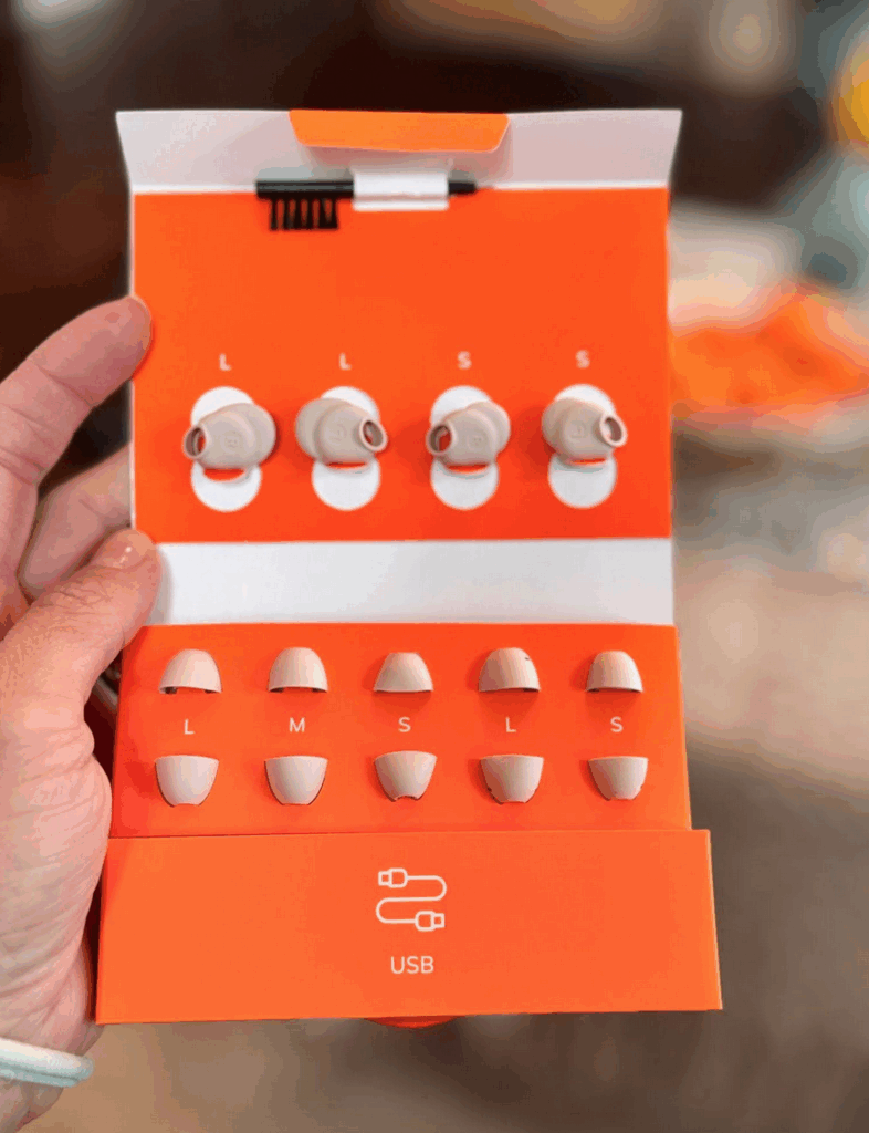 Elehear Delight hearing aids sizes