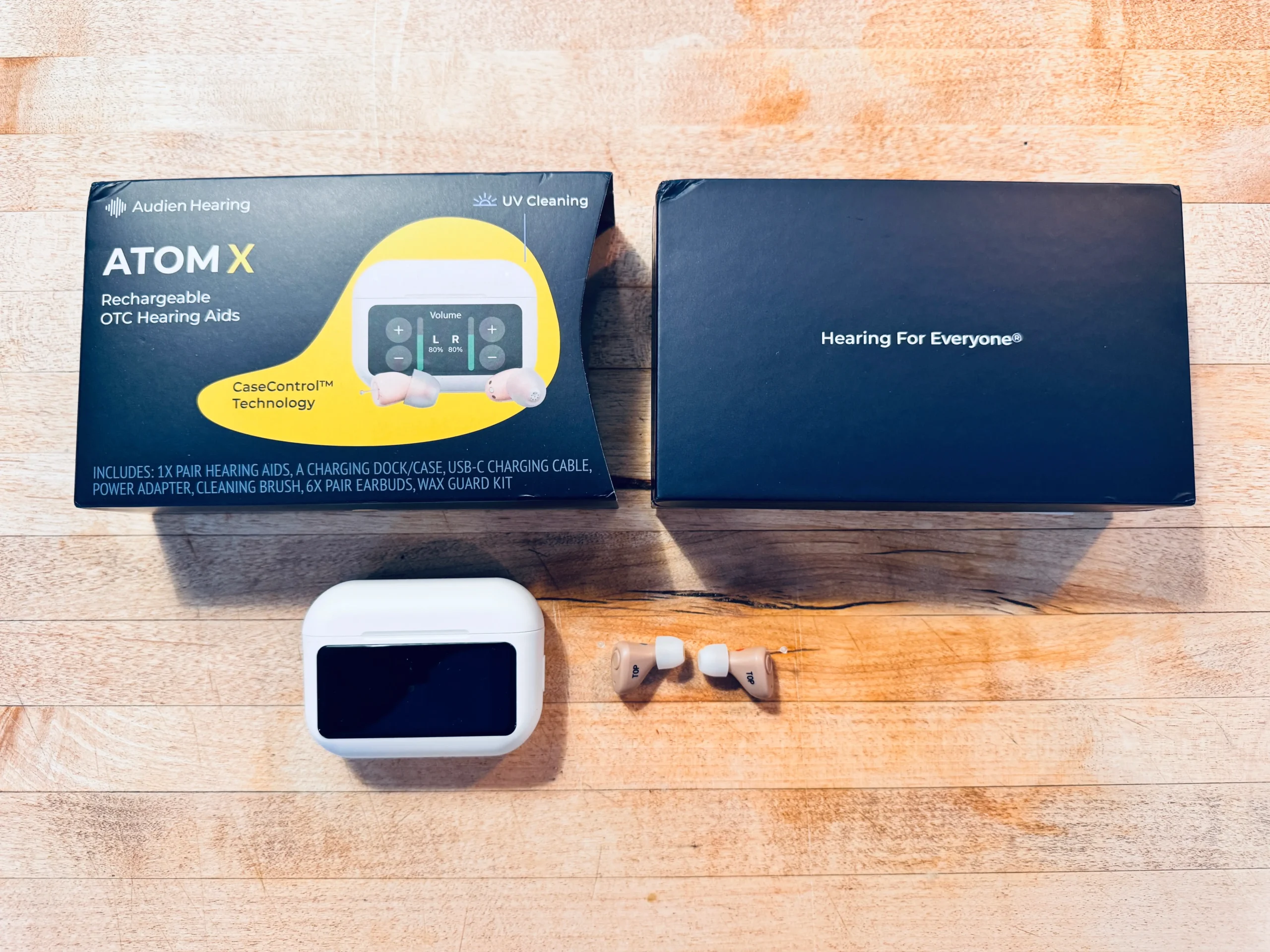 Audien Atom X unboxed