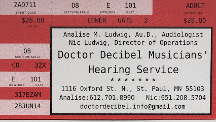 Doctor Decibel Musicians’ Hearing Service
